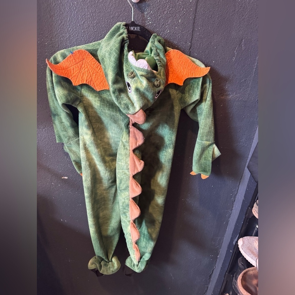 Koala Kids Green Dragon Zip Up Costume Size 2T - Picture 6 of 6